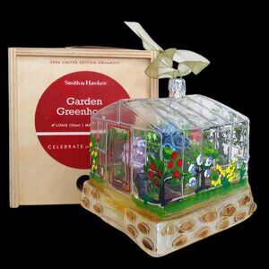 Vtg 2006 Smith & Hawken Garden Greenhouse Ornament #605/1200 Limited Edition NEW